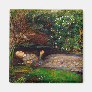 Ophelia, John Everett Millais, 1851-1852 Magnet