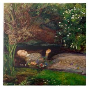 Ophelia, John Everett Millais Fliese