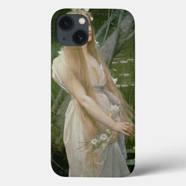 Ophelia (Öl auf Leinwand) Case-Mate iPhone Hülle (Rückseite)