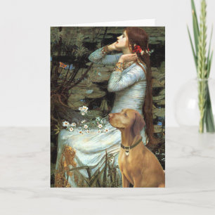 Ophelia Sitzplatz - Vizsla 1 Karte