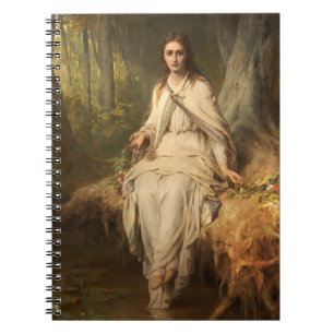Ophelia Thomas Francis Dicksee Art Notizblock