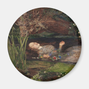 Ophelia von John Everett Millais Magnet