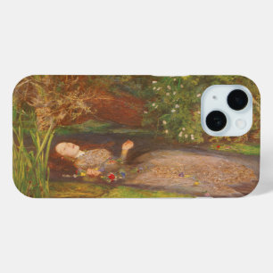 Ophelia von Millais, Vintage Viktorianische Kunst iPhone 15 Hülle