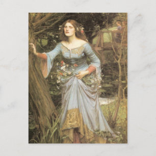 Ophelie (1905) postkarte