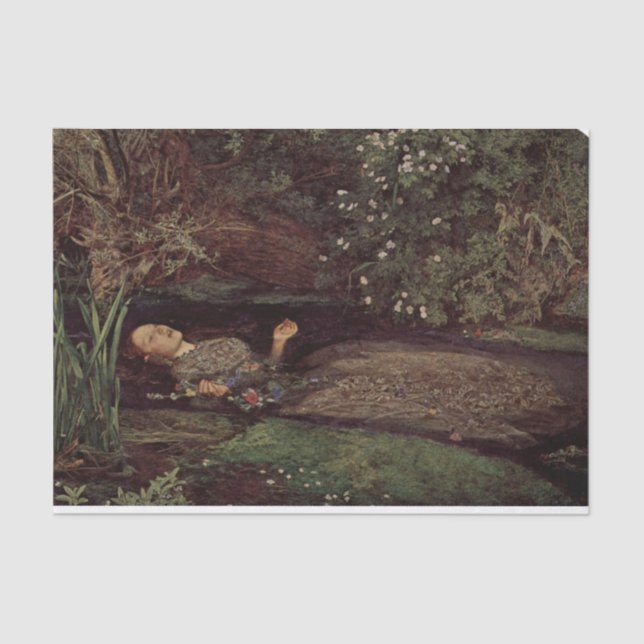 Ophelie 3 Decouponierung Seidenpapier (Vorderseite)