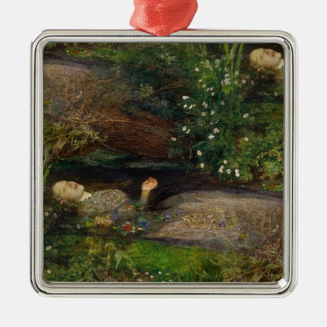 Ophelie Ornament Aus Metall (Vorne)