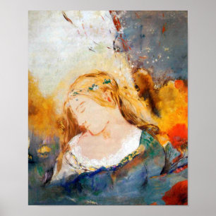 Ophelie, Redon Poster
