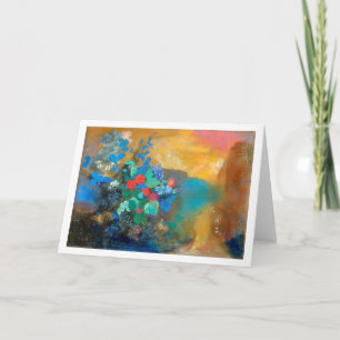 Ophelie unter den Blume, Redon Karte