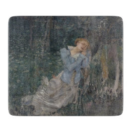 Ophelie (Wehende Frau) (von Jules Bastien-Lepage) Schneidebrett