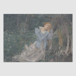 Ophelie (Wehende Frau) (von Jules Bastien-Lepage) Seidenpapier