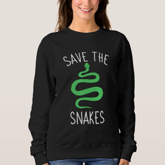 Ophiologe Ophiologin Ophiology, Schlangenreptile H Sweatshirt (Vorderseite)