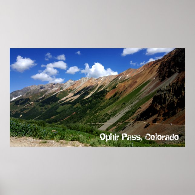 Ophir Pass, Colorado Poster (Vorne)