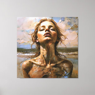 "Ophira"-Fragmente des Meeres Leinwanddruck