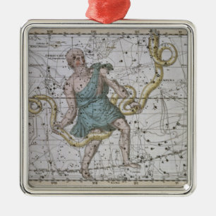 Ophiuchus oder Serpentarius, von 'einem Ornament Aus Metall