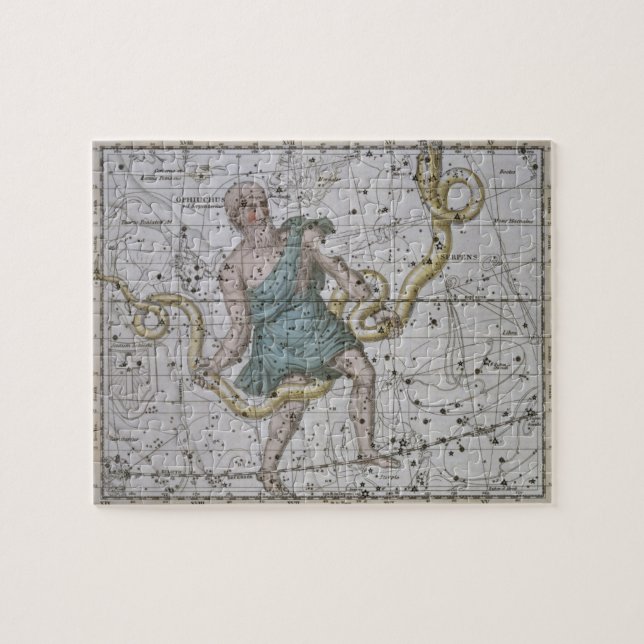 Ophiuchus oder Serpentarius, von 'einem Puzzle (Horizontal)
