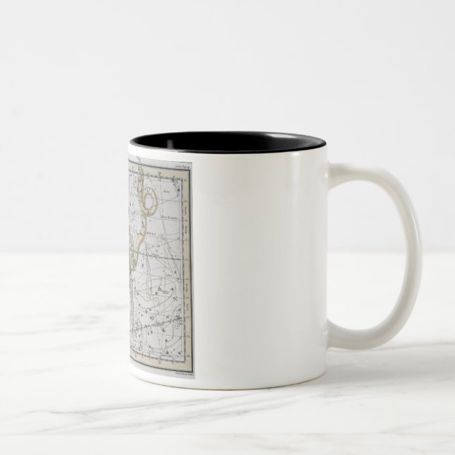Ophiuchus oder Serpentarius, von 'einem Zweifarbige Tasse (Rechts)