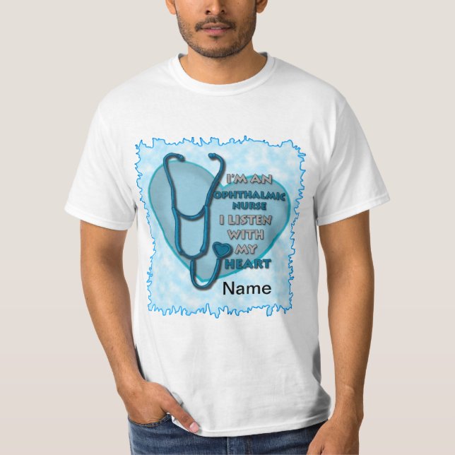 Ophthalmische Krankenschwester T-Shirt (Vorderseite)