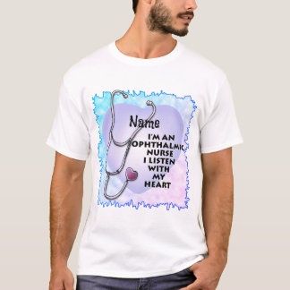 Ophthalmische Krankenschwestern Stethoskop T-Shirt
