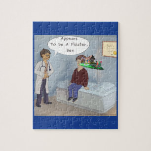 Ophthalmologe findet ein Parade Eye Floater Puzzle