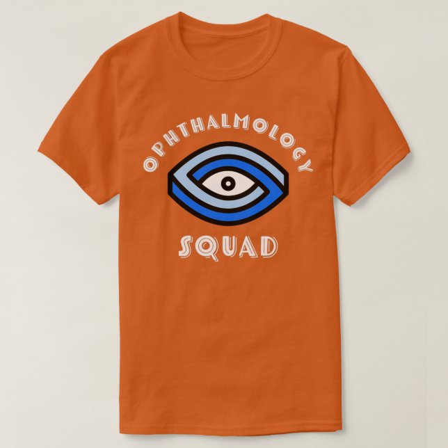 Ophthalmologie-Quadrat 50 T-Shirt (Design vorne)
