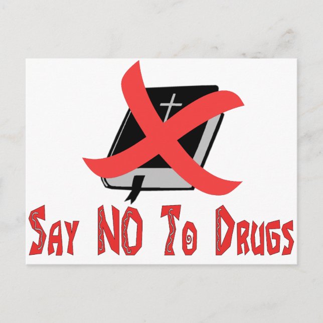 Opiate Religion Postkarte (Vorderseite)