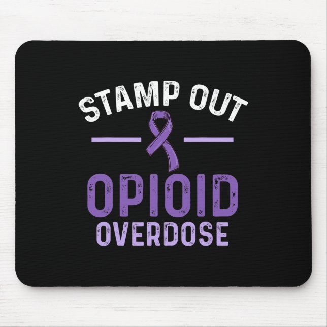 Opioide Überdosierung Sensibilisierung für das Bew Mousepad (Vorne)