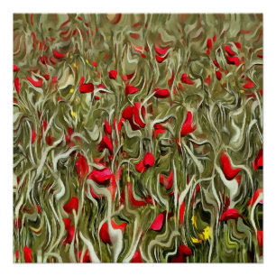 Opium der Masse surrealistische Kunst Poster