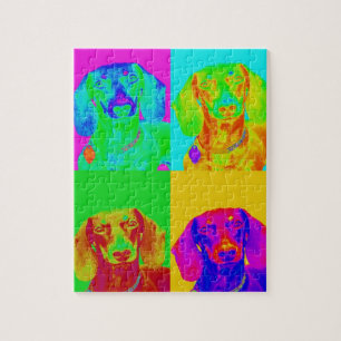 OPkunst-Dackel Puzzle