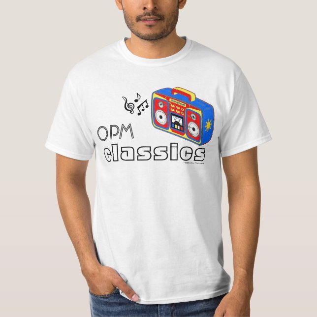 OPM Klassiker (ursprüngliche Pilipino Musik) T-Shirt (Vorderseite)