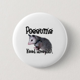 "Opossum-Bedarfs-Liebe auch!" buttton Button