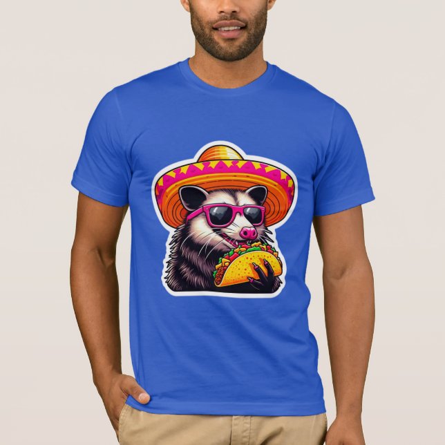 OPOSSUM ESSEN TACO 4 T-Shirt (Vorderseite)