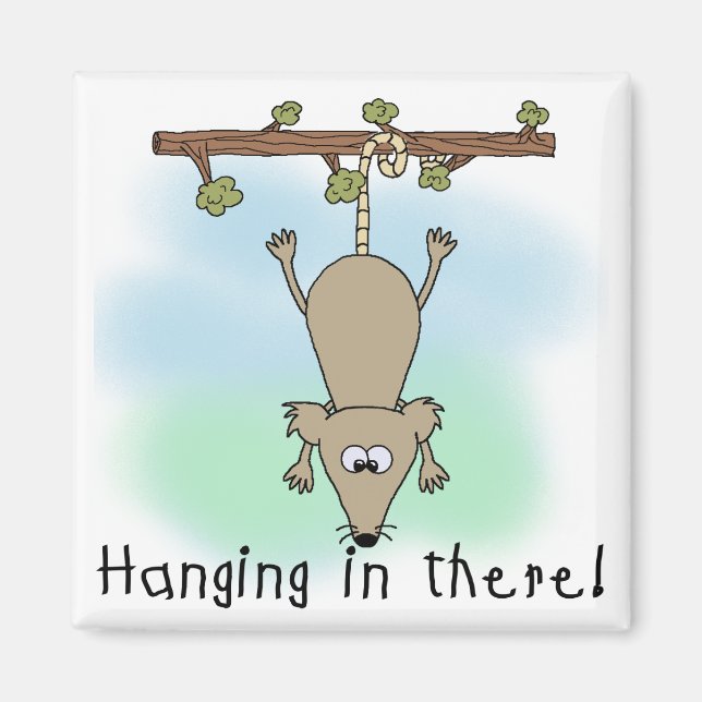 Opossum hing da rein magnet (Vorne)