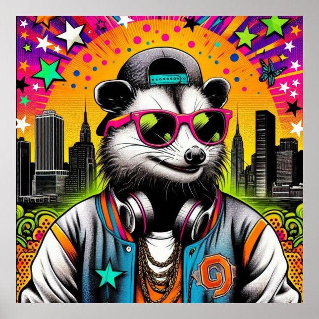 OPOSSUM IN DER GROSSSTADT-2 POSTER (Vorne)