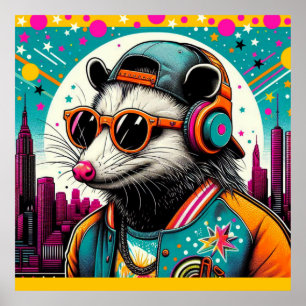 OPOSSUM IN DER GROSSSTADT-3 POSTER