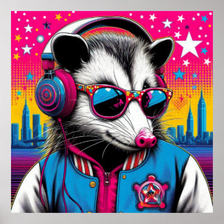 OPOSSUM IN DER GROSSSTADT-4 POSTER