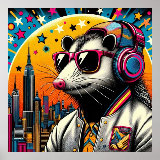 OPOSSUM IN DER GROSSSTADT-8 POSTER (Vorne)