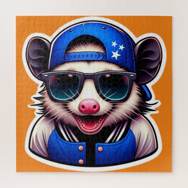 OPOSSUM IN VIELFALT 3 PUZZLE (Vertikal)