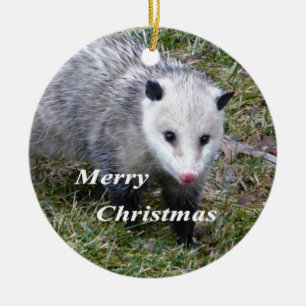 Opossum Keramikornament