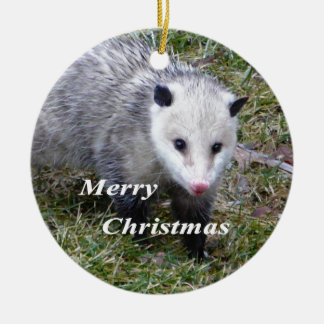 Opossum Keramikornament
