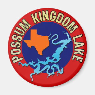 Opossum-Kingdom See, Texas Magnet