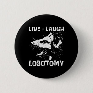Opossum Live Liebe Lobotomy Possum Street Trash Ch Button