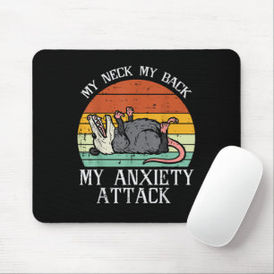 Opossum My Neck Back Angstangriff Possum Song Wo Mousepad