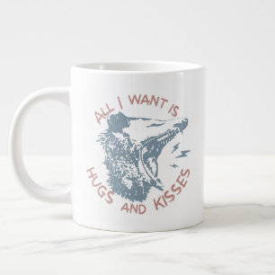Opossum Possum für die Liebe Jumbo-Tasse