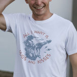 Opossum Possum für die Liebe T-Shirt<br><div class="desc">Lassen Sie sich von unserem lustigen Opossum-T - Shirt verzaubern! Dieses unglaublich witzig Tee zeichnet sich durch ein liebenswertes Opossum aus, das seine Notwendigkeit für Zuneigung in einer witzigen und ironischen Drehung enthusiastisch erklärt. Dieses inspirierte Design eignet sich perfekt für den Valentinstag im Single und eignet sich hervorragend für jeden...</div>
