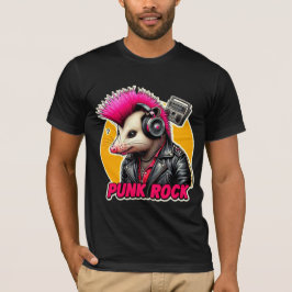 OPOSSUM PUNK ROCK PINK T-Shirt