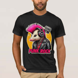 OPOSSUM PUNK ROCK PINK T-Shirt