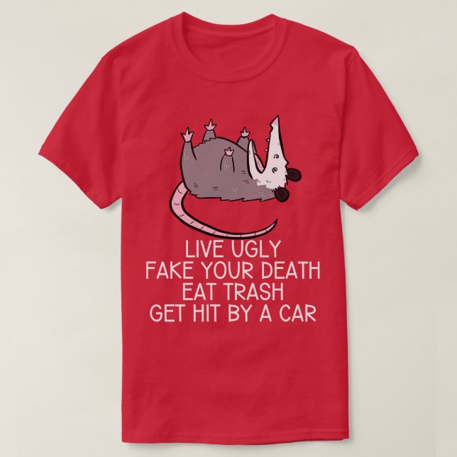 Opossum-Quotes 22 T-Shirt (Design vorne)