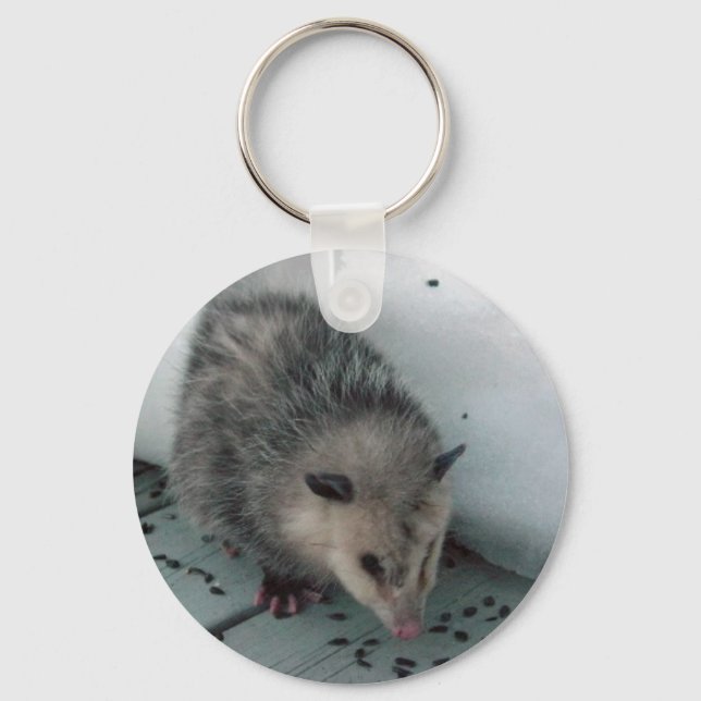Opossum Schlüsselanhänger (Vorderseite)