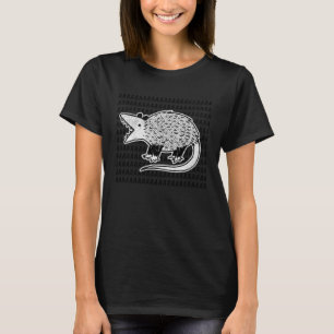 Opossum Schrecken Niedlichen Müll Gang Meme Sarcas T-Shirt