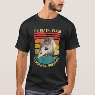 Opossum sein Tod täuschte seine Motive unbekannt v T-Shirt